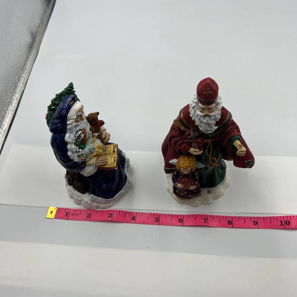 Vintage Reflections Of Christmas St. Nicholas NO STAFF Pipka Storytime Santas - Picture 8 of 11